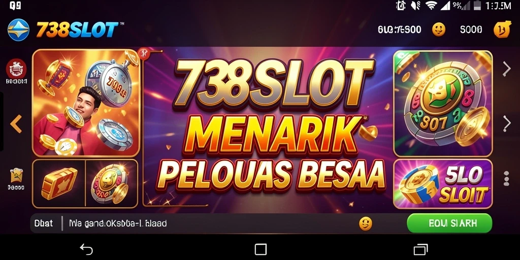 Tampilan gameplay menarik dari 738SLOT yang memukau.