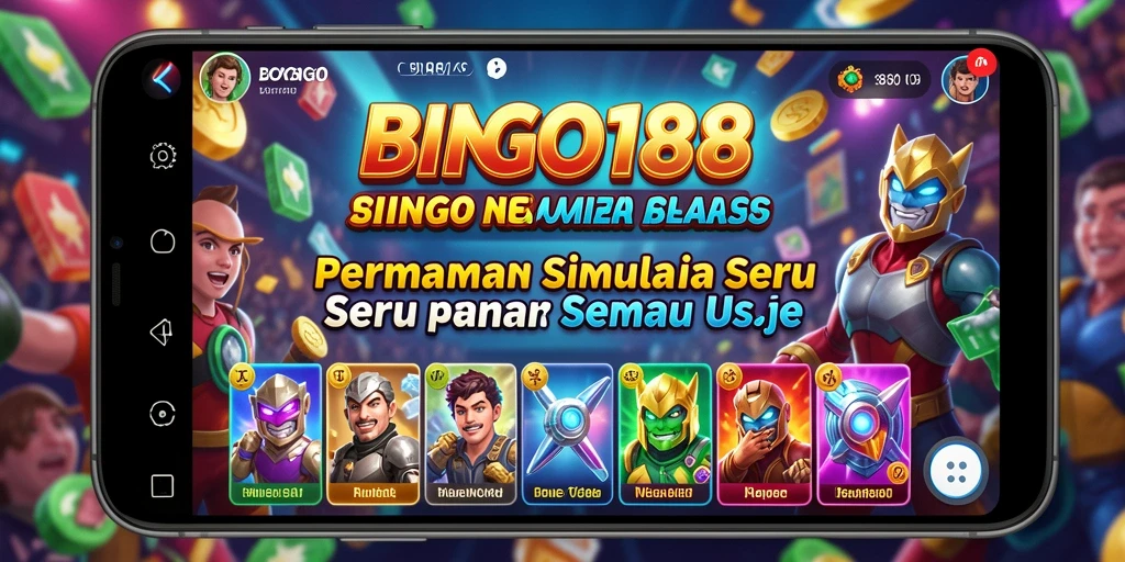 Gameplay seru BINGO188 yang penuh warna dan tantangan.