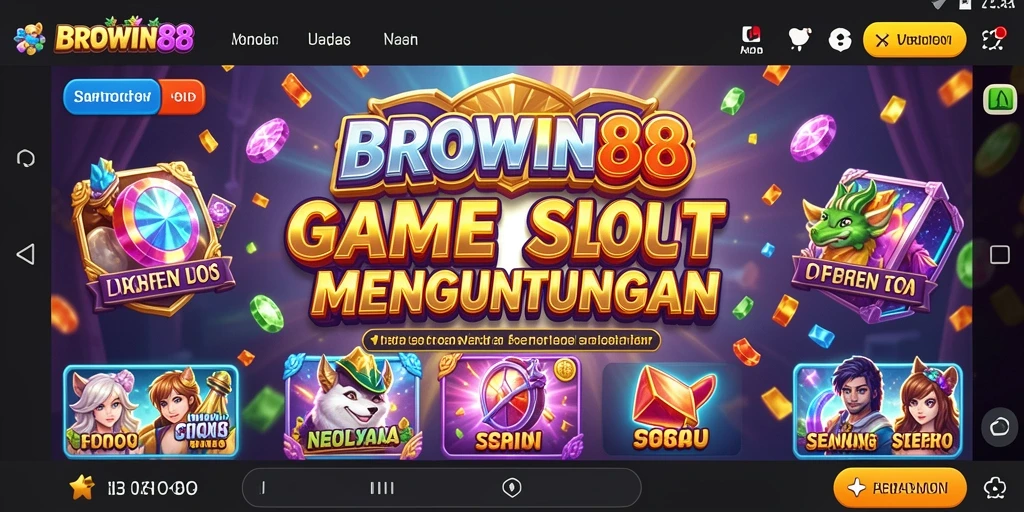 Tampilan gameplay BROWIN88 yang menarik dan interaktif.
