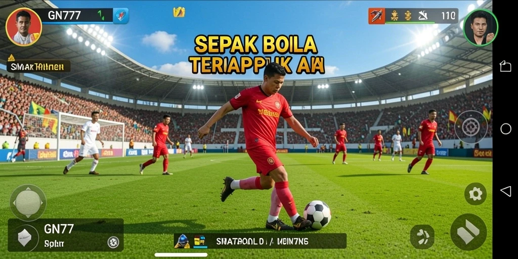 Tampilan gameplay menarik dan mendebarkan dari GN777.
