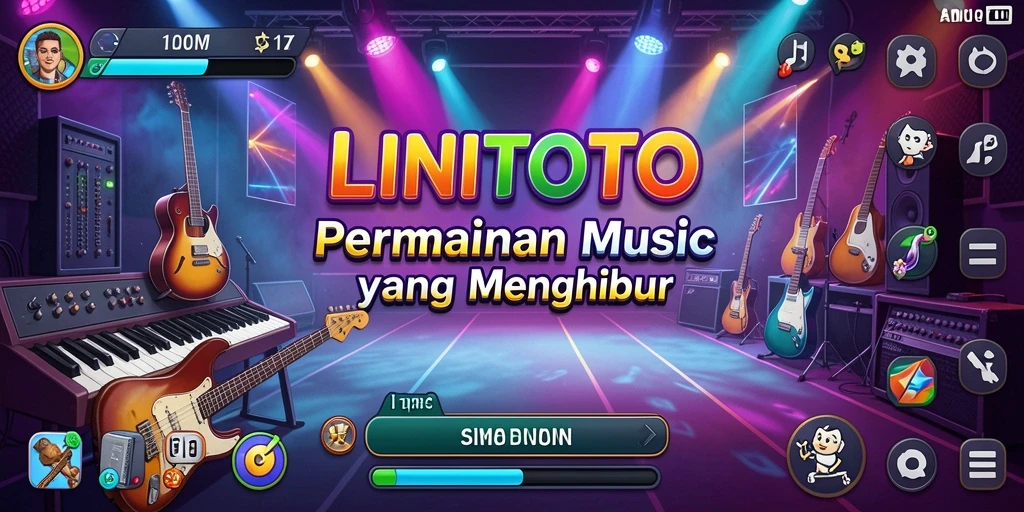 Tampilan gameplay LINITOTO yang menyenangkan dan interaktif.