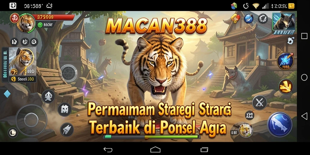Tampilan gameplay dinamis dan strategi menarik di MACAN388.