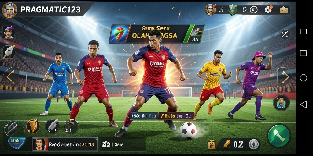 Tangkapan layar gameplay PRAGMATIC123 yang menunjukkan aksi olahraga seru.