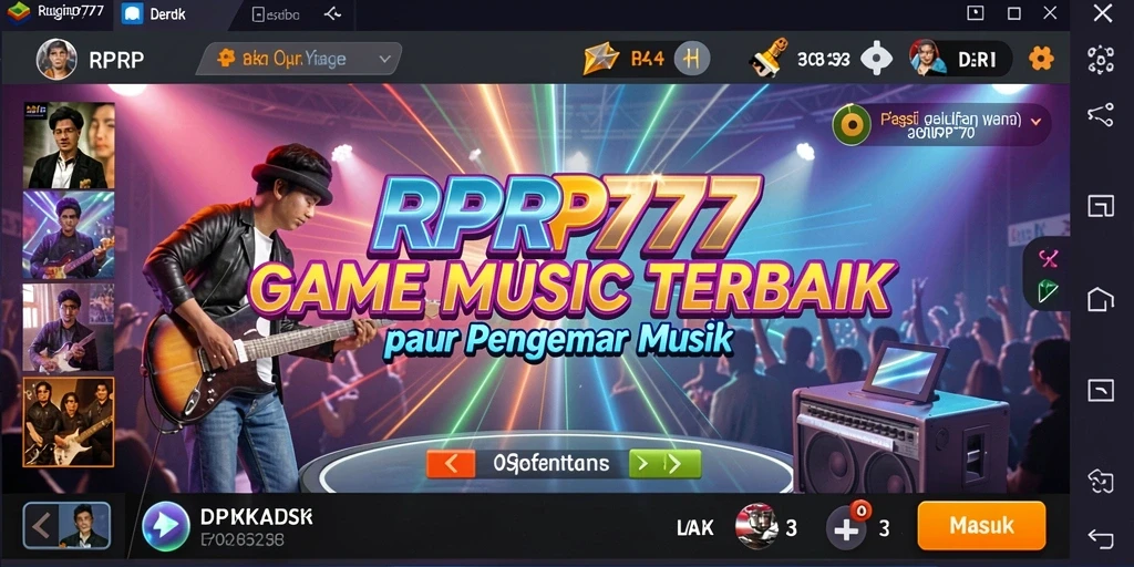 Tampilan gameplay RPRP777 yang menarik dan interaktif.