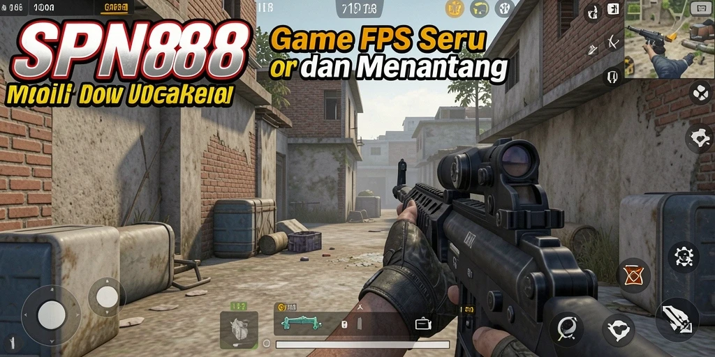 Tampilan utama gameplay SPN88 dengan aksi seru di lapangan perang.